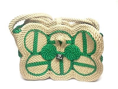 Small Two-Colored Rope Purse - Image 10