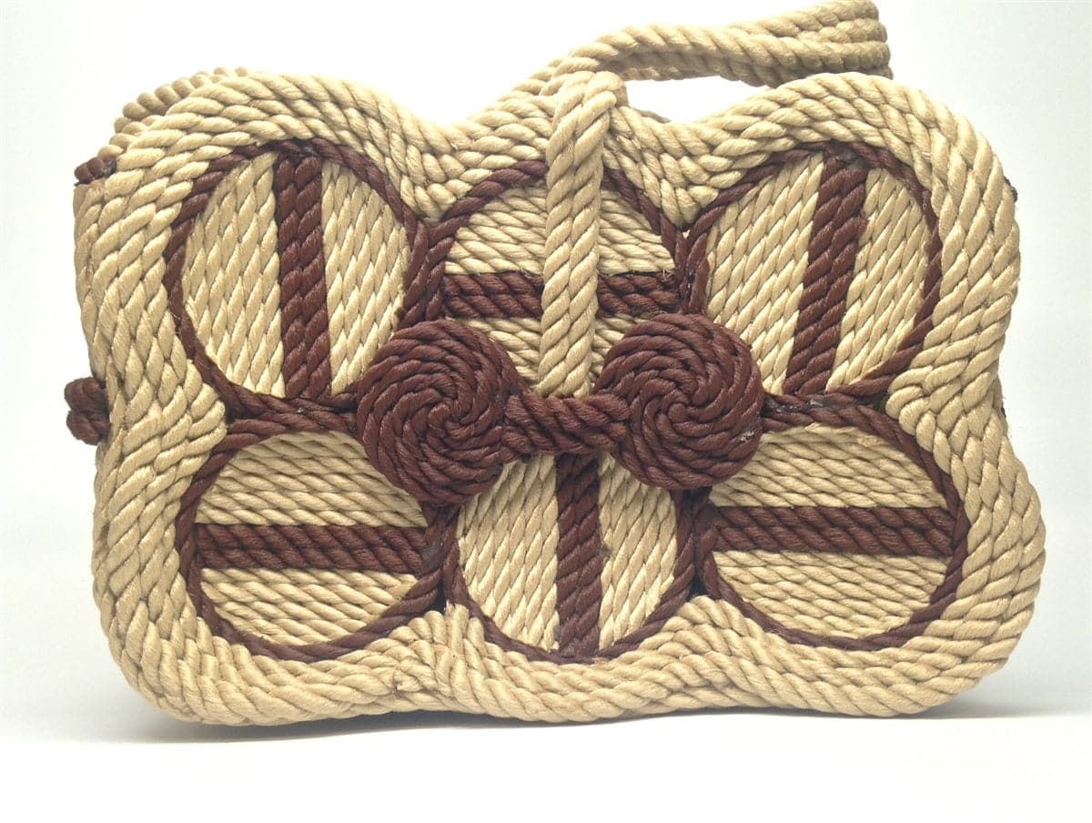 Small Two-Colored Rope Purse - Image 3