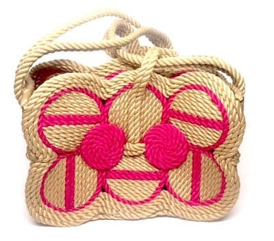 Small Two-Colored Rope Purse - Image 6