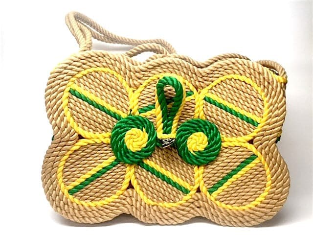 Small Two-Colored Rope Purse - Image 7