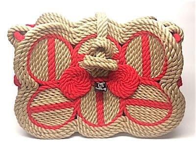 Small Two-Colored Rope Purse - Image 8